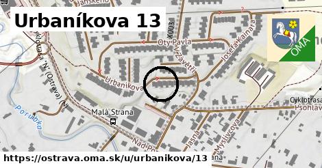 Urbaníkova 13, Ostrava