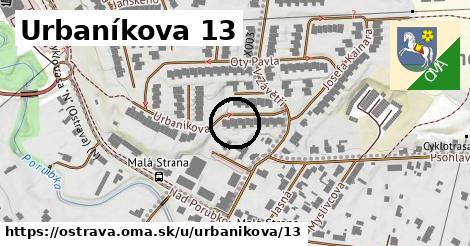 Urbaníkova 13, Ostrava