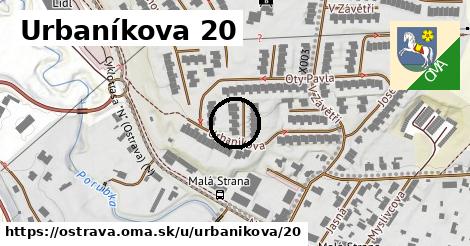 Urbaníkova 20, Ostrava