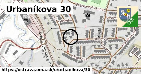 Urbaníkova 30, Ostrava