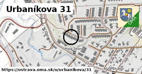 Urbaníkova 31, Ostrava