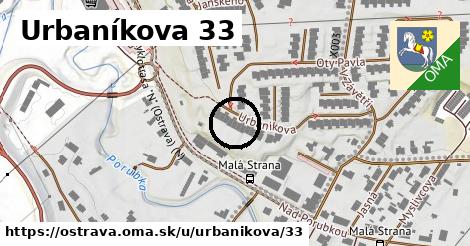 Urbaníkova 33, Ostrava