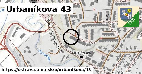 Urbaníkova 43, Ostrava