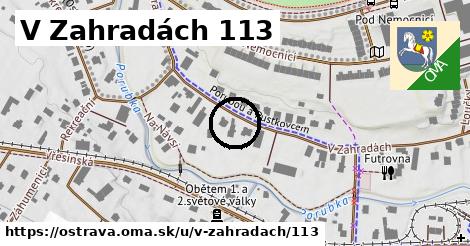 V Zahradách 113, Ostrava