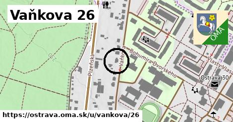 Vaňkova 26, Ostrava