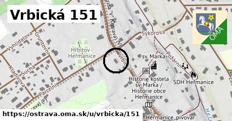 Vrbická 151, Ostrava