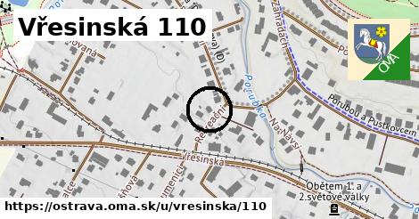 Vřesinská 110, Ostrava