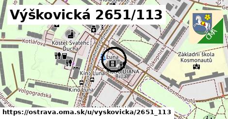 Výškovická 2651/113, Ostrava