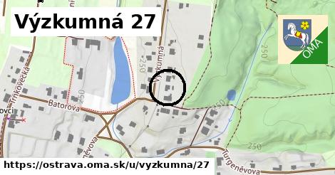 Výzkumná 27, Ostrava