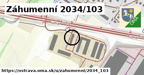 Záhumenní 2034/103, Ostrava