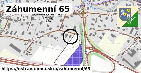 Záhumenní 65, Ostrava