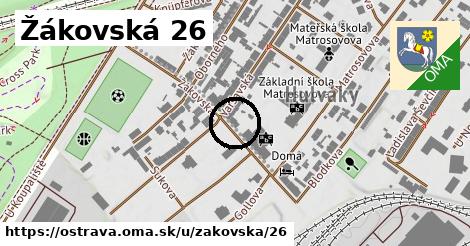 Žákovská 26, Ostrava