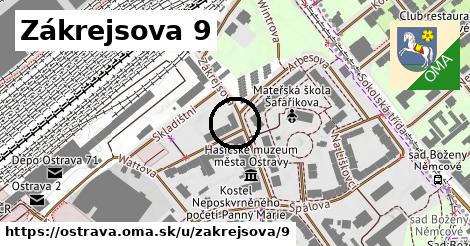 Zákrejsova 9, Ostrava
