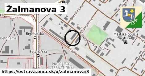 Žalmanova 3, Ostrava