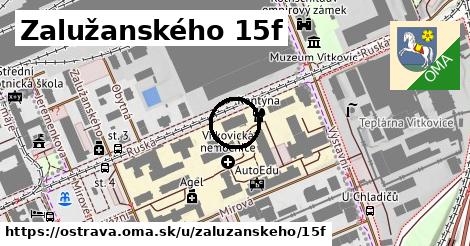 Zalužanského 15f, Ostrava