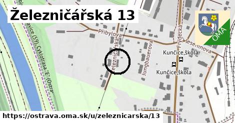 Železničářská 13, Ostrava