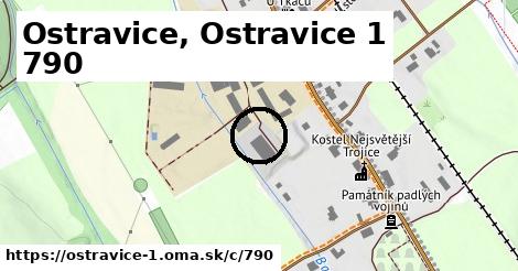 Ostravice, Ostravice 1 <span class="supisne">790</span>