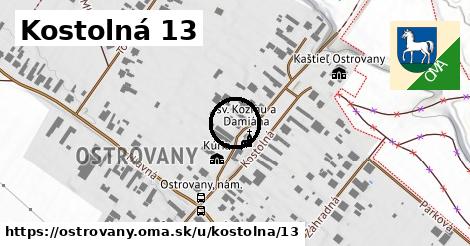 Kostolná 13, Ostrovany