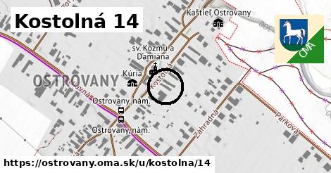 Kostolná 14, Ostrovany