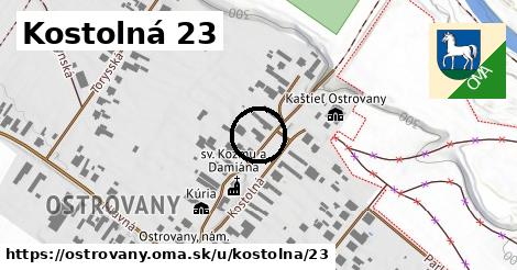 Kostolná 23, Ostrovany