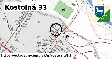 Kostolná 33, Ostrovany