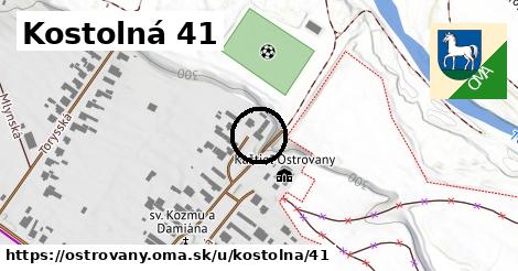 Kostolná 41, Ostrovany