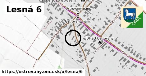 Lesná 6, Ostrovany