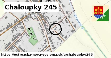 Chaloupky 245, Ostrožská Nová Ves