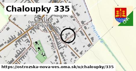 Chaloupky 335, Ostrožská Nová Ves