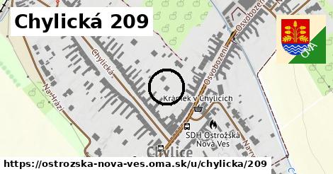 Chylická 209, Ostrožská Nová Ves