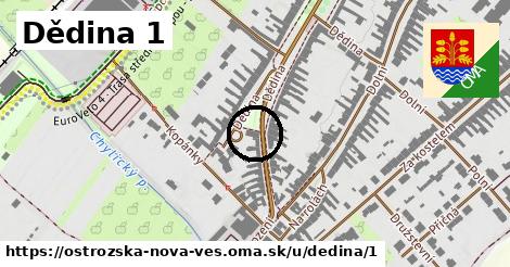 Dědina 1, Ostrožská Nová Ves