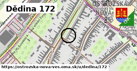 Dědina 172, Ostrožská Nová Ves