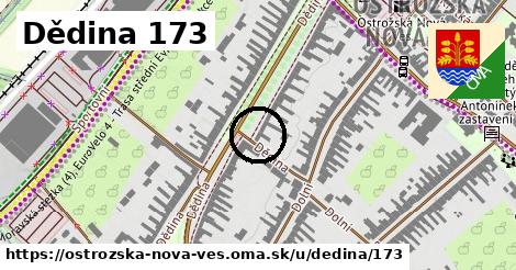 Dědina 173, Ostrožská Nová Ves