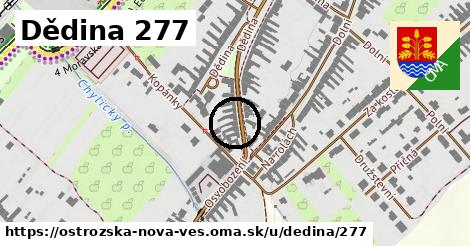 Dědina 277, Ostrožská Nová Ves