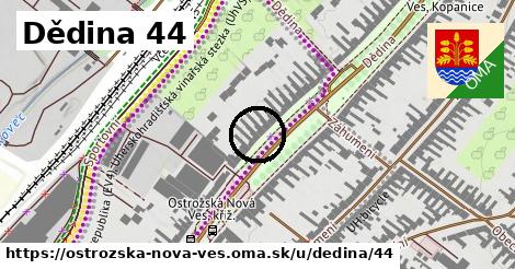 Dědina 44, Ostrožská Nová Ves