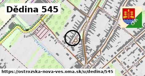 Dědina 545, Ostrožská Nová Ves