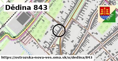 Dědina 843, Ostrožská Nová Ves
