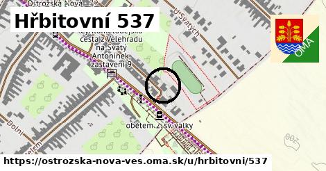 Hřbitovní 537, Ostrožská Nová Ves