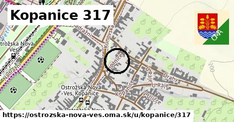 Kopanice 317, Ostrožská Nová Ves