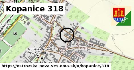 Kopanice 318, Ostrožská Nová Ves