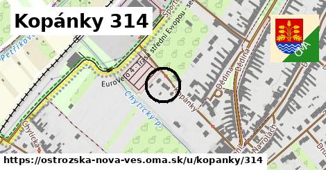 Kopánky 314, Ostrožská Nová Ves