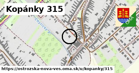 Kopánky 315, Ostrožská Nová Ves