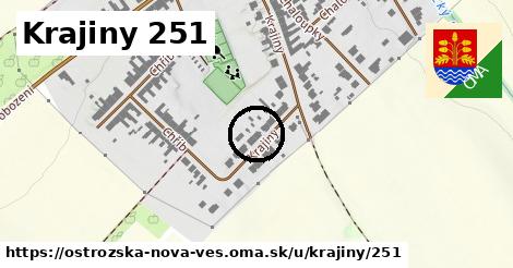 Krajiny 251, Ostrožská Nová Ves