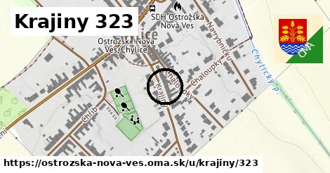 Krajiny 323, Ostrožská Nová Ves