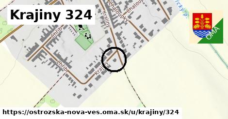 Krajiny 324, Ostrožská Nová Ves