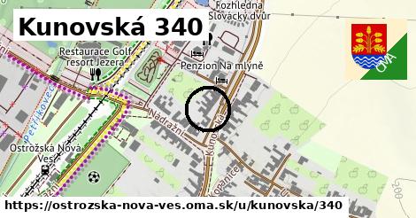 Kunovská 340, Ostrožská Nová Ves