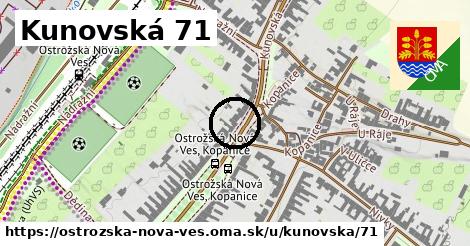 Kunovská 71, Ostrožská Nová Ves