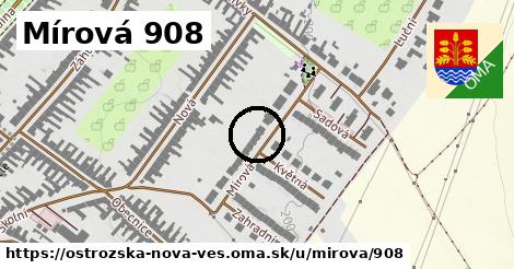 Mírová 908, Ostrožská Nová Ves