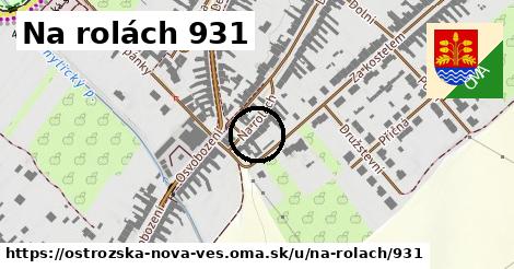 Na rolách 931, Ostrožská Nová Ves