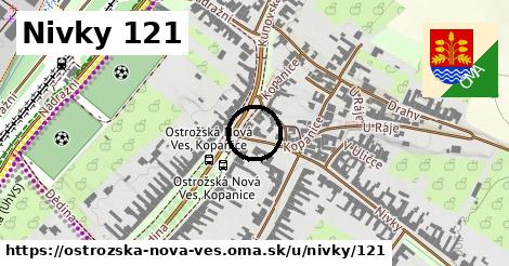 Nivky 121, Ostrožská Nová Ves